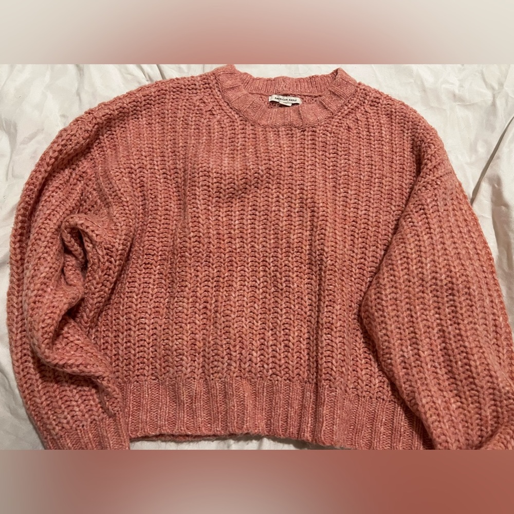 American eagle coral sweater